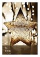 Vertical Rectangle Gold Star To From Christmas Hang Tag